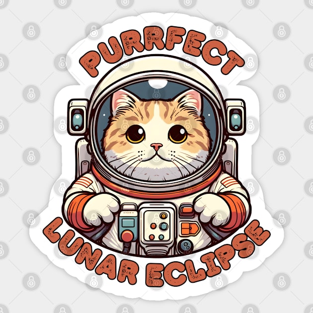 Astronomy cat Sticker by Japanese Fever